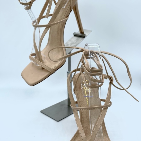 “Julissa” laced up sexy sandal heel - Picture 4 of 6